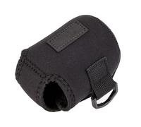 Protectora de - Baitcaster Carrete Cover | de Almacenamiento amortiguadora | 3,54 x 2,56 Pulgadas, Carcasa Negra para Las Ruedas de trolling Izquierda Derecha | portátil