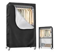 Protectora De Perchero Protector para Armario Oxford Impermeable | Para Armario Con Cremallera Antipolvo En Hogar, Apartamento, Dormitorio, Viaje, Vestidos, Abrigos, Chaquetas, Disfraces