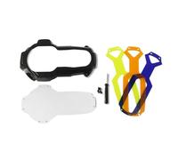 Protectora Faros Motocicleta Para BMW R1250GS R 1250 GS R 1250GS LC Adventure 2024 Protector Faros Delanteros Para Motocicleta Con 3 Cubiertas Fluorescentes Protector De Faro Moto(X Transparent)