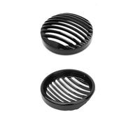 Protectora Faros Motocicleta Para Sportster Para XL883 XL 883 Iron 1200 04-en adelante, cubierta de parrilla de faro retro ABS de 5,75" 3/4" Protector De Faro Moto