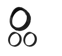 Protectora Faros Motocicleta Para Touring Electra Para Street Glide motocicleta 7 pulgadas visera para LED 4.5 cubierta anillo embellecedor cruce Protector De Faro Moto(4.5inch 7inch Ring)