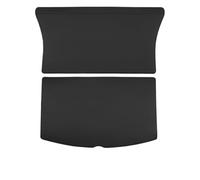 Protectora Maletero Para Tesla Para Modelo Y 2019-2023 Alfombrillas De Cuero Para Maletero Y Protector De Respaldo Del Asiento Trasero(Trunk mats)