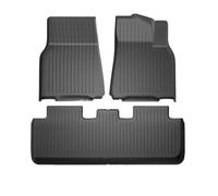 Protectora Maletero Para Tesla Para Modelo Y 2021-2024 Almohadilla Protectora Para El Respaldo Del Asiento Trasero Alfombrilla Del Maletero(RHD 3pieces)