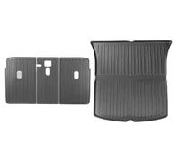 Protectora Maletero Para Tesla Para Modelo Y 2021-2024 Almohadilla Protectora Para El Respaldo Del Asiento Trasero Y La Alfombrilla Del Maletero(Trunk mat 4pieces)