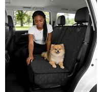 Protectora para Asiento de Coche para Perros,Alfombrilla Resistente A Arañazos Con Correa Ajustable | Para Asiento Trasero De Perro Y Accesorios Automotrices,Para RV, Sedán, Camión, Vehículos, Accesor