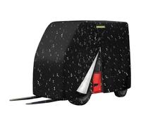 protectora para carretilla elevadora - Cubierta de carretilla elevadora con puerta con cremallera y tira reflectante | de almacenamiento para carretilla elevadora para obras de