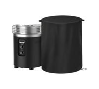 protectora para columna de fuego para exteriores, almacenamiento impermeable, protección contra el sol, nieve, hojas, lluvia, suciedad, excrementos de pájaros, para jardín, terraza, balcón