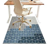 Protectora Suelo para Silla de Oficina Antideslizante Alfombra Silla Gaming, Alfombrilla de Protección para Suelos Duros, Alfombrilla Protección para Suelos Duros, Laminado, Parqué 150 x 200 cm