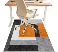 Protectora Suelo para Silla de Oficina Antideslizante Alfombra Silla Gaming, Alfombrilla de Protección para Suelos Duros, Alfombrilla Protección para Suelos Duros, Laminado, Parqué 170 x 190 cm