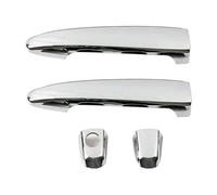 Protectora Tirador Puerta Coche Para Alphard H10 H20 2002-2015 Versión Estándar Moldura Manija Puerta Un Solo Orificio Antirrayas(2 Doors Electroplated)