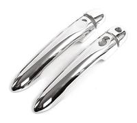 Protectora Tirador Puerta Coche Para Alpine A110 2017-2022 Cubiertas De Manija Puerta Un Solo Orificio Protector Copa Exterior Kit Molduras Antirrayas(1 Smart Electroplating)
