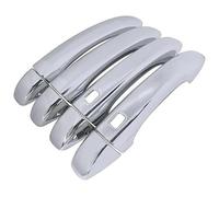 Protectora Tirador Puerta Coche Para Captur 2019-2024 Kit De Molduras Protectoras Para Manijas Puerta Inteligentes Dobles Sin Taladro(Electroplating)