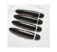 Protectora Tirador Puerta Coche Para Clio 3 Iii Mk3 Accesorios Embellecedor Manilla Puerta Manillas Cubre Plastico Imitacion Fibra De Carbono