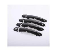 Protectora Tirador Puerta Coche Para Golf 5 MK5 V Para Rabbit 1K 2004-2009 Cubiertas Manija Puerta Coche Pegatinas Negro Brillante Accesorios Cromados Estilo(Black a)