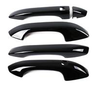 Protectora Tirador Puerta Coche Para Kia Para K3 Manija Puerta Exterior Inteligente Doble Sin Orificio Marco Decorativo Película Protectora Antiarañazos Para Carrocería(Bright Black)