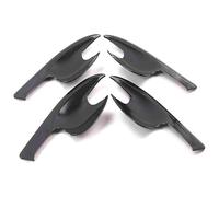 Protectora Tirador Puerta Coche Para Mazdaes Demio DE Volant Derecha Cubierta Manija Puerta Inteligente Un Solo Orificio Con Doble Protección Decorativa Antiarañazos(Blade Door Bowl Carbon Fiber)