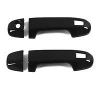 Protectora Tirador Puerta Coche Para Verso-S P120 2011-2015 Cubierta Protectora Decorativa Antirrayas Manija De Puerta Exterior Inteligente Un Solo Orificio Y Doble(2 Doors Bright Black)