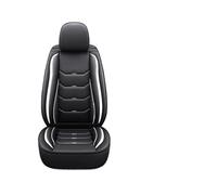 Protectoras Fundas Automóvil Asientos Para NISSAN X-Trail Para Versa Sulphy Para Teana Para Sentra Para Maxima Para Murano Para Rogue Interiores Funda Asiento Coche 3D Estilo(Black white 5seat1)
