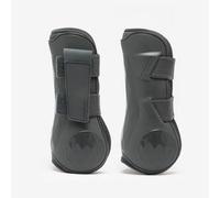 Protectores Abiertos Equitación Caballo/Poni 500 Jump Gris x2 CS