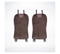 Protectores Asientos para Focus Mk2 Mk3 para Fiesta Mk7 para Ranger para Mondeo Mk4 para S-MAX para Kuga Funda Protectora para Asiento Delantero Y Trasero De Coche Juegos Cubreasientos(2Pcs Brown)