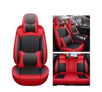 Protectores Asientos para Hyundai para Genesis para Venue para Terracan para Ioniq Funda Universal para Asiento De Coche De Cobertura Total Accesorios Interiores Juegos Cubreasientos(Red Black 5 Seat