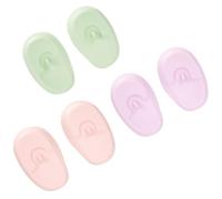 Protectores Auditivos Silicona Tinte Cabello, 3 Pares Impermeables | Cubierta Oídos Resistente Calor, Protege Piel durante Tintura, Ligeros y Portátiles para Uso Doméstico