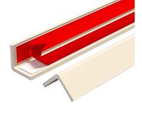 Protectores autoadhesivos para paredes, protección Ed de 89° para decoración de dormitorio, baño, puerta y sala de estar, oscuro, 1,5 x 150 cm, seguro y