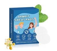 Protectores Axilares para Sudor Mujer - 100 piezas Invisibles que Absorben el Sudor y el Olor - Protectores Antitranspirantes para Sobacos - para Casa, Oficina, Viajes, Negocios,
