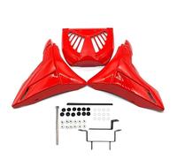 Protectores Bellypan para Rebel para CMX300 para CMX250 2017-2024 Protector De Carenado para Alerón Inferior del Motor De Motocicleta Protector De Marco Placa Deslizamiento(Red)