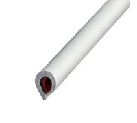 Protectores Borde Puerta Goma Universales Tipo U 5 M Moldura Decorativa Protección Contra Rayones Coche.(Gray)