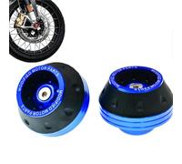 Protectores contra caídas de motocicleta Protector deslizante de marco Amortiguador antichoque 2 piezas Amortiguadores de horquilla delantera Almohadillas de protección duraderas resistentes a impacto