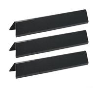 Protectores de acero de porcelana para tienda de campaña Weber 200, saborizante de parrilla de gas para barras, juego de tres, cubierta de quemador de barbacoa para E210 E220 S210 S220, piezas de
