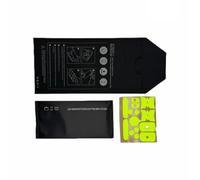 Protectores de agarre antideslizantes para 4 mandos a distancia: cinta adhesiva de agarre de larga duración resistente a los arañazos (1 juego)