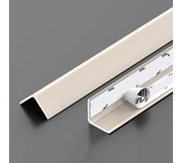 Protectores de aluminio, 90 cm x 3 unidades, protectores adhesivos resistentes a los impactos para piel, ideales para cocina, sala de estar y baño (Sle 7, 40 x 40 mm)