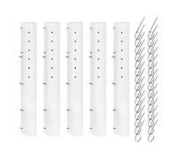 Protectores de Árboles - Resistentes a los Rayos UV e instalación rápida - Protector de Plántulas | para los Arbustos, Jardines, Viveros, el Patio, el Patio Trasero, Invernadero