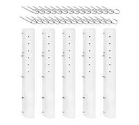 Protectores de Árboles - resistentes a los rayos UV e instalación rápida | Protector y Guardián de Tronco de Árbol | para los Esquejes, Arbustos de Exterior, Viveros, Patio, Jardín Trasero e Invernade