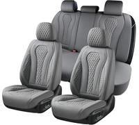 Protectores de Asiento para Nissan Prairie - Fundas Completas en Piel Napa Impermeable y Transpirable con Base Antideslizante (Delantera y Trasera)