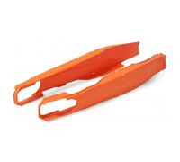 POLISPORT 8456600002 - Protector de basculante de poliamida resistente y duradero fácil de instalar compatible con motocicletas KTM en color naranja