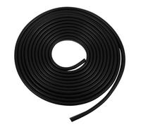 Protectores de Borde de Puerta de Coche, antiarañazos, Sellos de Goma en U, Tiras de protección en Caucho Natural Negro, for Conductores, familias y Uso Diario en Garaje o estacionamiento