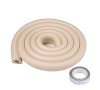 Protectores De Borde En Forma De U para Mesa De Café De Cristal, Tira Protectora De Seguridad A Prueba De BebéS, Protectores De Esquina para NiñOs, Trabajo, 2 M,Tipo U (Beige)