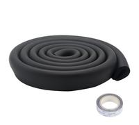 Protectores De Borde En Forma De U para Mesa De Café De Cristal, Tira Protectora De Seguridad A Prueba De BebéS, Protectores De Esquina para NiñOs, Trabajo, 2 M,Tipo U (Negro)