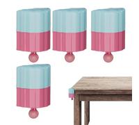 Protectores De Bordes A Prueba De Niños - Protectores De Esquinas De Silicona para Muebles Y Clips para Manteles | Almohadillas De Seguridad Parxa Bebés Escritorio, Gabinete, Estante Y SOP