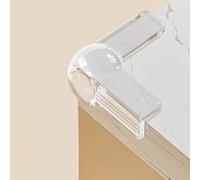 Protectores De Bordes De Muebles,Protectores De Esquinas Transparentes,Protectores De Esquinas De Goma For Esquinas Afiladas,Adecuados For Mesas De Café,Escritorios,Armarios(L,8pcs)