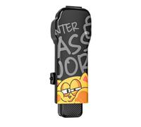 Protectores de cámara resistentes a los impactos con cierres aduaneros, soporte de filtro y bucle de cordón para bolsillo, 3 protectores de cámara coloridos de dibujos animados