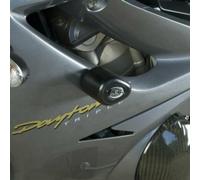 Protectores de carenado r&g racing aero-negro para moto repuestos accesorios