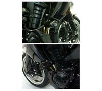 Protectores de carenado r&g racing aero-negro para moto repuestos accesorios