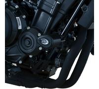 Protectores de carenado r&g racing aero-negro para moto repuestos accesorios