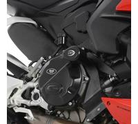 Protectores de carenado r&g racing aero-negro para moto repuestos accesorios