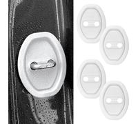 Protectores de Cerradura para Renault 21 1986-1995 | Cuatro tapas flexibles de silicona amortiguan el contacto; el reverso adhesivo permite una instalación sencilla y limpia.