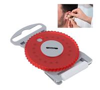 Protectores de Cerumen, Protectores de Filtro de Audífonos, Protección de Audífonos con Filtro de Cera, Cubierta de Filtros de Tapa de Malla a Prueba de Polvo para Audífonos HF4 Pro, Rojo